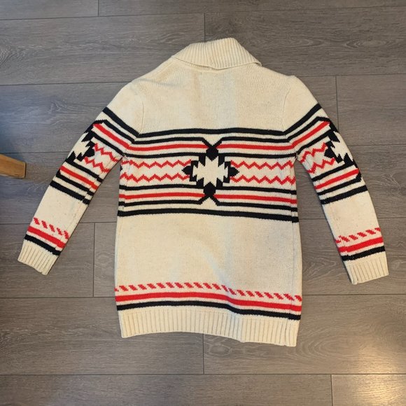 Forever 21 Patterned Long Cardigan (Small) - Picture 2 of 4